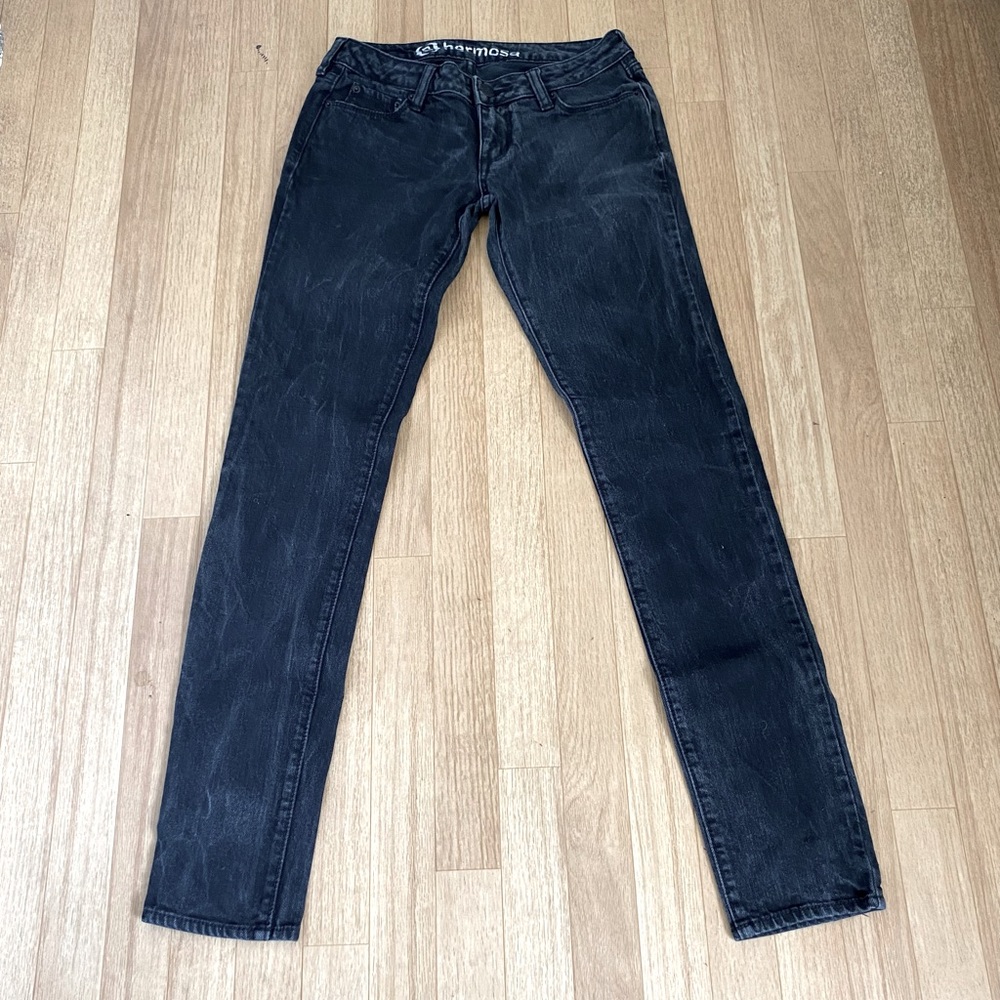 B HERMOSA Super Skinny Black Jeans Size 3 Reg.